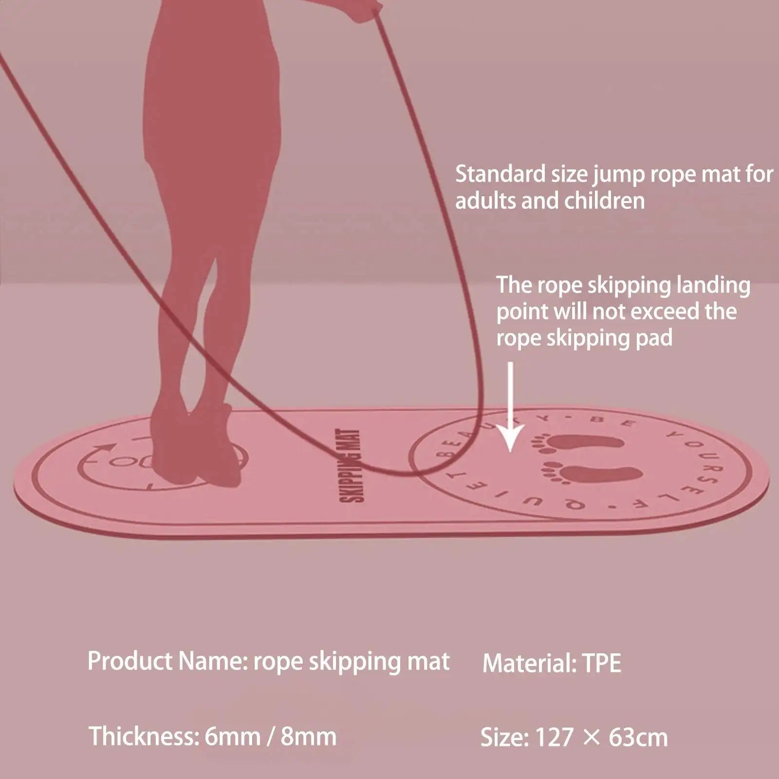 Iskunvaimennettu jumppamatto