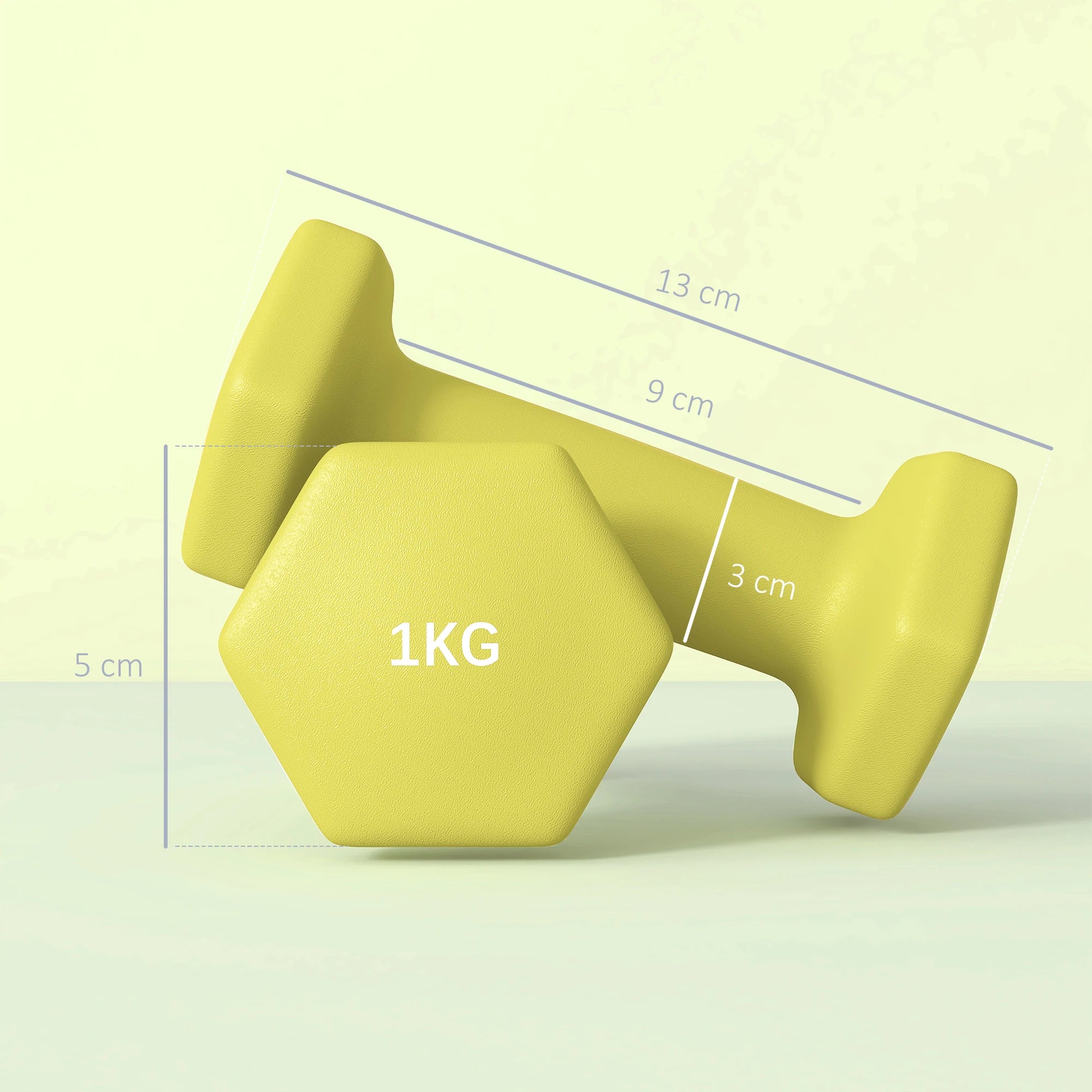 Käsipainot 1 kg